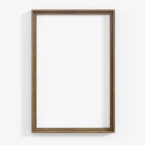 Venusmiles Canvas Frame 24x36 Frame for Canvas Painting Floating for 1 Deep, Floater for Canvas Artist Panel Oil Painting Wall Art Décor, Vertical or Horizontal Picture Wall Decor, Natural