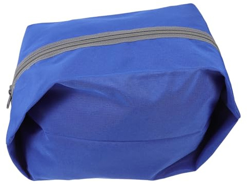 UKCOCO Schuhaufbewahrungstasche aus Silikonstoff Regenfest und Leicht für Outdoor Große Blaue Organizer Tasche für Schuhe und Kleinteile