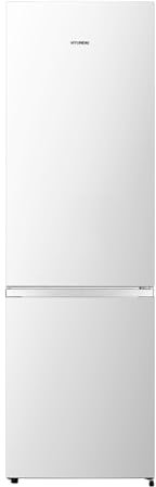 Hyundai Frigorífico Combi Blanco, 2 Puertas. HC185500ENF, Capacidad 255 Litros, No Frost, Multi Air Flow, Bajo Nivel Sonoro, Puerta Reversible, Clasificación Energética E