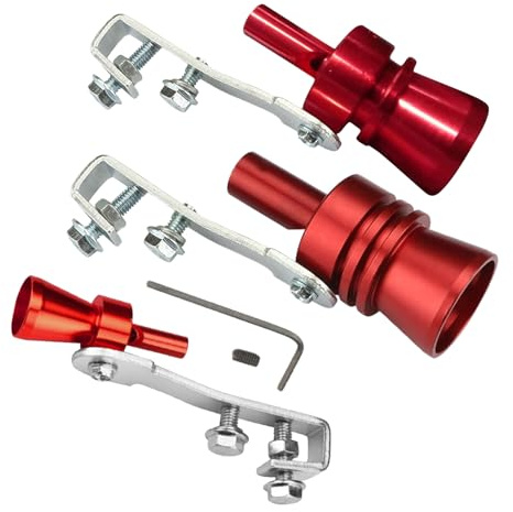 Silbato De Sonido De Escape Turbo - Tubo De Escape De Aleación De Aluminio, Fabricante De Rugido Para Automóvil, Camión, Motocicleta | Potenciador De Sonido De Silenciador Universal, Accesorios De Ren