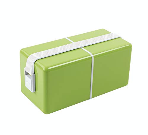 Guzzini Lunch Box On The Go, Verde Mela, 11 x 11 x h22 cm