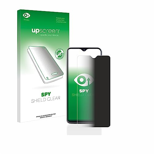 upscreen Blickschutzfolie für Samsung Galaxy A20e | Anti-Spy Displayschutz Made in Germany Privacy Screen Protector Sichtschutz Blaulichtfilter Klare Folie