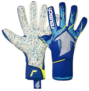 Reusch Profi Torwarthandschuhe Erwachsene | starker Grip, präzise Passform | 4mm Profi-Haftschaum, Stabilität, für Training & Spiel, geeignet für Kunstrasen & Naturrasen, Größe 7,5-12, Fastgrip Fusion