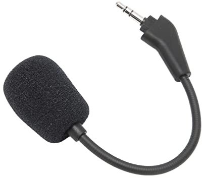 Yosoo Health Gear Replacement Game Mic, 3.5mm Microphone Computer Gaming Headsets Accessory, Noise Cancelling Replacement Gaming Microphone for HS50 HS60 HS70 HS70 SE