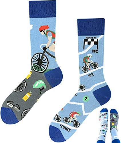 TODO Colours Lustige Socken mit Motiv - Mehrfarbige, Bunte, Verrückte für die Lebensfreude