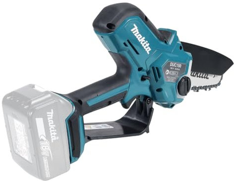 Makita DUC150ZJ Kettenschneider LXT 18 V BL Motor 15 cm – Blau, Schwarz (Batterien und Ladegerät nicht im Lieferumfang enthalten)