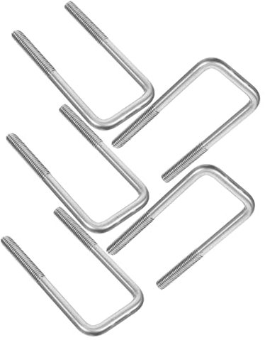 IWOWHERO 5stücke U-förmige Bolzen Aus Edelstahl Für Befestigung Korrosionsbeständig Für Anhänger Und Hardware Runde Form Vielseitig Einsetzbar