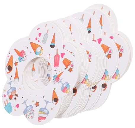 GOOHOCHY 50stücke Tropffreier EIS Am Stiel-Halter EIS Am Stiel-papierhalter Aus Papier