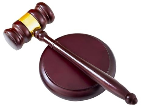 Martillo De Juez De Madera Juego de mazo y bloque de sonido de madera for abogados, jueces y presidentes de la junta Para Juez, Abogado