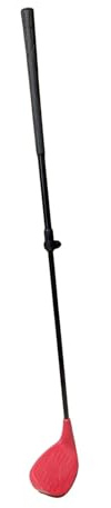 Oshhni Wedge da Golf per Bambini, Mazza da Golf con Impugnatura ergonomica Regolabile, Regalo per Bambini in Giardino, Gioco all'aperto e Pratica, Rosso