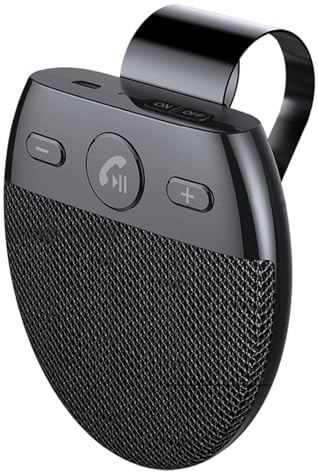 brooksnaji Enceinte sans Fil pour Voiture,Audio sans Fil pour Voiture | Enceinte Mains Libres Intelligente pour Véhicule,pour Voyage en Plein Air Camping Conduite Quotidienne Déplacement Camion
