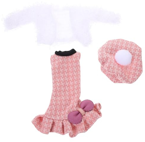 Gatuida Replaceable Doll Clothes for Girls Wear-resistant Doll Dress for Playtime