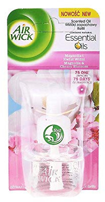 Airwick Lot de 3 magnolia électrique et fleur de cerisier 19 ml
