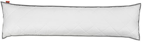 liebling Seiteschläferkissen 40 x 145 cm, atmungsaktive Top Cool Mikrofaser, Füllmengengarantie, 60 Grad, Ökotex, weiß