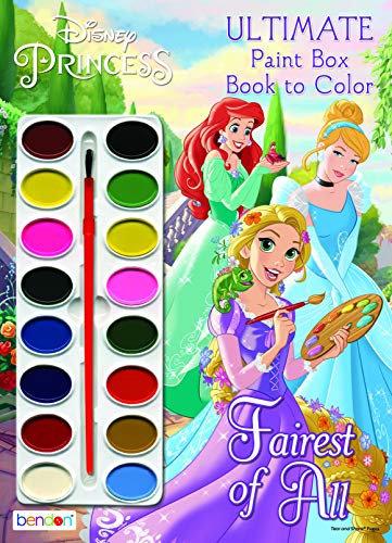 Disney Princess Official Ultimate Paintbox, Multicolor
