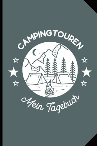 Reisetagebuch Wohnmobil: Ein Reisemobil Camping Logbuch für die Reise mit dem Camper, Wohnwagen oder Wohnmobil viele Doppelseiten zum Aufschreiben von Reiseetappen und Campingplätzen