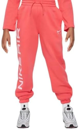 Nike FD2957-648 G NSW Club FLC Air Pnt Pantaloni Sportivi Bambina LT Fusion Red/Med Soft Pink Taglia XL