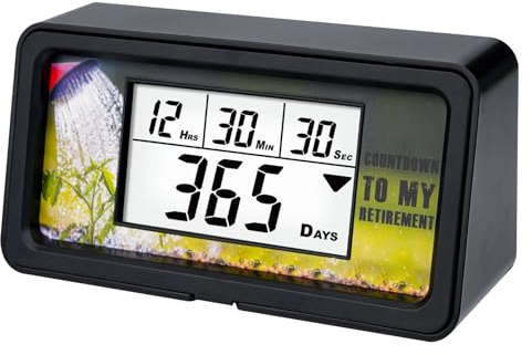 Runleader Digital LCD Tage Countdown, Events Countdown Timer, Count-up Tracking für Geburtstag Halloween Weihnachten RuhestandBerufung Hochzeit Neugeborenes Graduierung