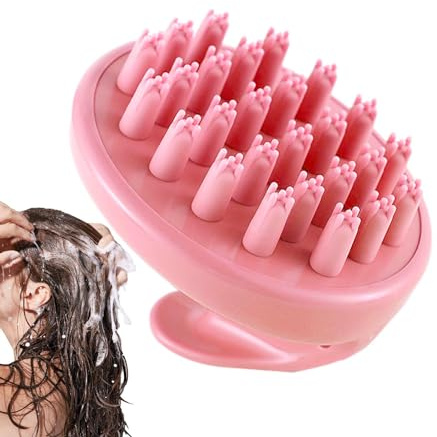Kopfhaut-Massagebürste, Shampoo-Bürste, Kopfhaut-Massagegerät - Kopfhaut-Massagegerät, Haarwaschbürste, Silikon-Shampoo-Bürste | Ergonomischer Kopfhautwäscher, nasses, trockenes Haar und Entwirrungsbü