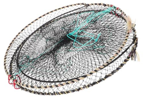 Sosoport Netzkäfig Vielseitig Einsetzbar Großes und Fischfangnetz für Meer Süßwasser