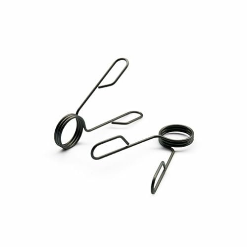 Trym Federverschüsse - Paar, 50mm Durchmesser, Schwarz - Hantelverschlüsse, Hantelscheiben Feststeller, Hantel Klemmen, Federclip