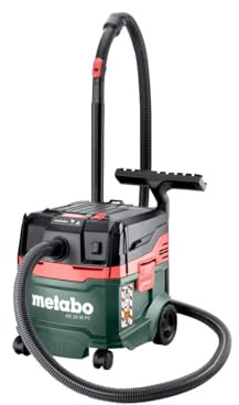metabo 602084380 AS 20 M PC 240V, 20Ltr, wet & dry vacuum cleaner, M class | Compact vacuum cleaner of dust class M with integrated filter cleaning for versatile application