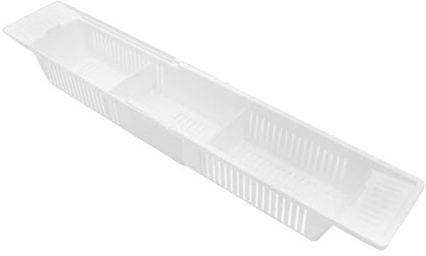 MAGICLULU 1pieza Estante De Almacenamiento para Baño Organizador No Antideslizante para Bañera y Lavabo Soporte Práctico para Champú y Juguetes De Baño Diseño Moderno