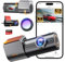Dashcam, 4K+1080P Dash CAM Coche, WiFi Camara Coche con CPL, Camara Coche Grabadora con Tarjeta 64G, Super Visión, Gran 170°, Giratorio 360, Sensor G, Monitor de Aparcamiento, Grabación de Bucle