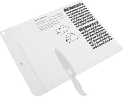 HYTROVE 1ensemble Planche De Fabrication Enveloppes Multi-usage Outil De Pliage Pour Cartes Scoreboard Ergonomique Léger Et Portable Pour Projets Créatifs