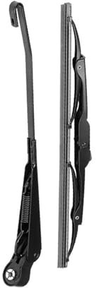 Wischermotor Für Willis Für Jeep Traktor Universal 12V Scheibenwischermotor Oder Mit Klinge 7731000001 0390506510 Scheibenwischermotor(Wiper Arm)