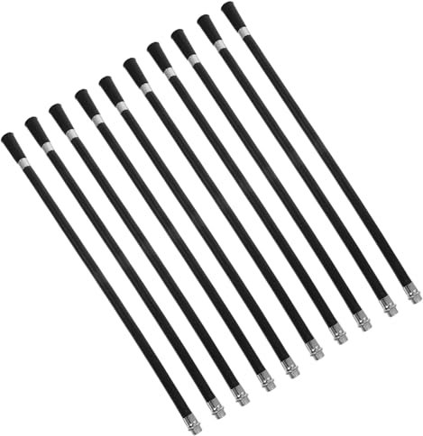 DIYEAH 10pièces Flexible Extincteur Tuyau De Remplacement Plastique avec Buse Pulvérisation Tuyau Souple Résistant pour Extincteur Et Facile à Installer