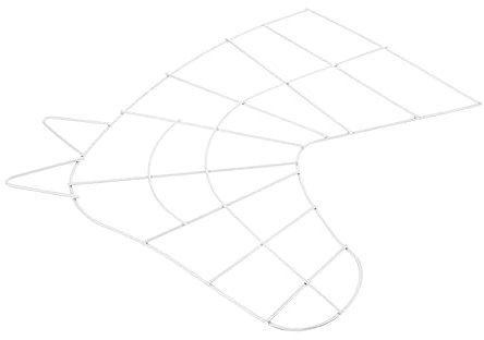 Luxshiny Dekorativer Metalldraht Kranzrahmen Pferdekopf-Form Für DIY-blumenkränze Überhängender Wreath-Halter Stabiler Eisenrahmen Für Kreative Wohnraumdekoration