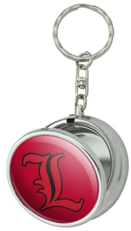 GRAPHICS & MORE University of Louisville Primary Logo Portable Travel Size Pocket Purse Ashtray Keychain with Cigarette Holder