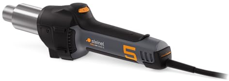 Steinel Heißluftpistole HM 2600 E, 2300 W Stab-Heißluftgebläse, Temperatureinstellung 50°-620°C Heißluftfön, bürstenloser Motor
