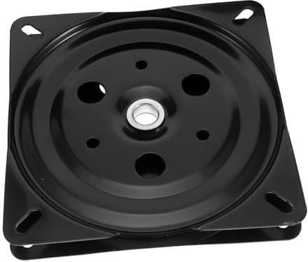 Toyvian Schwerlast Metall Drehplatte Drehmechanismus für Möbel Barhocker Stuhl Sofa Stabile Drehbare Basis mit Robustem Kugellager für Esszimmerstühle und Bootssitze