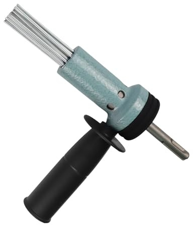 Pruojhw Dérouilleur électrique à aiguilles - Robuste et adapté aux applications dures - Embout de dérouillage à aiguilles à marteau - Pour soudures, techniciens, mécaniciens, travaux de