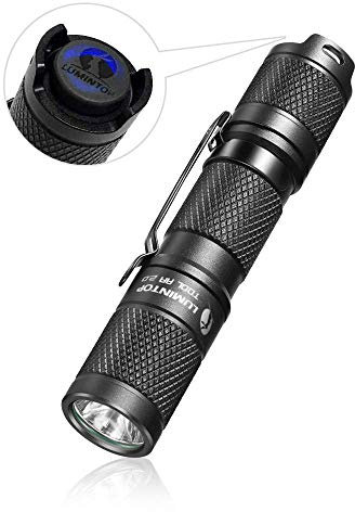 LUMINTOP Werkzeug AA 3.0 EDC Taschenlampe Taschenformat SchlüsselanhängerTaschenlampe super helle 900 Lumen 5 Modi mit Modusspeicher IP68 wasserdichte LEDTaschenlampe für Camping Wandern Notfall