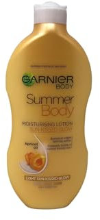 Garnier Summer Body Gradual Tan Moisturiser Light, For A Radiant Sun Kissed Glow, Suitable For Face & Body, 24 Hour Hydration & A Natural Even Tan, Fast Absorption, Vegan Formula, 400ml