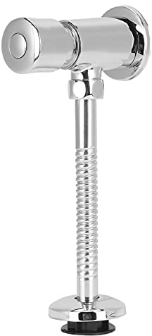 Hyuduo Urinal Spülventil mit Handdruck, Hochwertige Kupferlegierung, Wassersparend, Manuell, für Badezimmer und Toiletten
