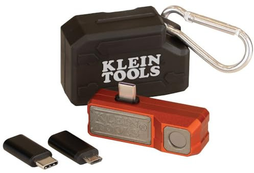 Klein Tools TI220 Wärmebildkamera für Android-Geräte, Wärmebildkamera, 10.800 Pixel, drei Farbpaletten, hohe/niedrige Temperaturen