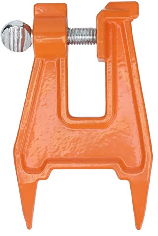 Joyzan Tornillo de Banco de Sierra de Motosierra, Cadena de Bolsillo afilador, Dientes de Cadena, Herramienta de Accesorios de Hierro portátil, Abrazadera de Soporte de Placa guía Resistente, Kit de