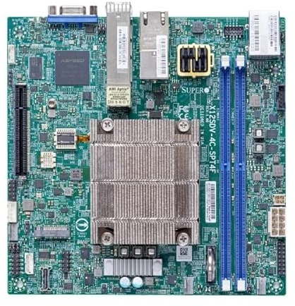 SUPERMICRO MBD-X12SDV-4C-SPT4F-O Mini-ITX Server Motherboard D-1718T Processor