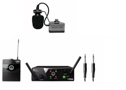 Steirische Harmonika HDM 100 Bass Mikrofon + Funk für Harmonika & Akkordeon