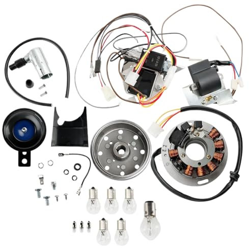 TWEJHX Universal-Zündungssatz, kompatibel mit Simson S50 S51 S53 S70 S83-Modellen