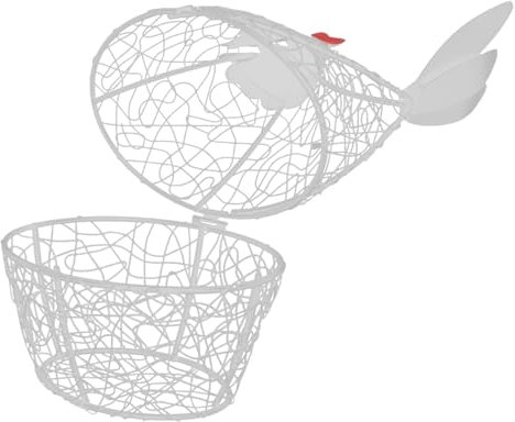 Gatuida Cestino Per Uova in Cestino Portaoggetti Decorativo Forma Contenitore Per Uova Da Cucina