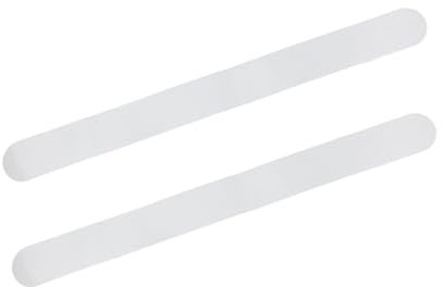Milisten 2piezas Cintas Transparentes Protectoras para Raquetas De Tenis Cinta TPU Ligera y Duradera Fácil De Instalar