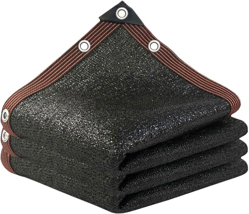 Red de Sombra, Malla Sombra 85% UV Toldo Vela de Sombra, PañO de Sombra Invernaderos Cortavientos para Cubrir con Ojales, para Invernadero/Jardín/Pérgola/Patio Césped