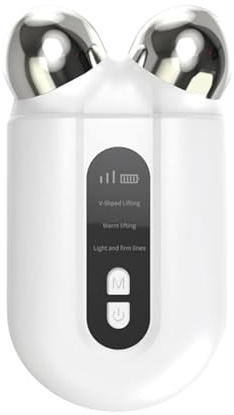Facial Microcurrent Device Beauty Facial Roller Tools Skin Tightening | Face Sculpting Tool Neck Lifting for Face Lift, Skin Care Tightens Lifts, Lifting Tightening Sagging Skin, Women, Men