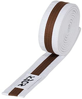 Kwon Taekwondo Judo Karate Gürtel Budogürtel 4 cm zweifarbig