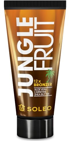 Soleo Jungle Fruit bronzing sunbed tanning lotion cream (150ml tube)